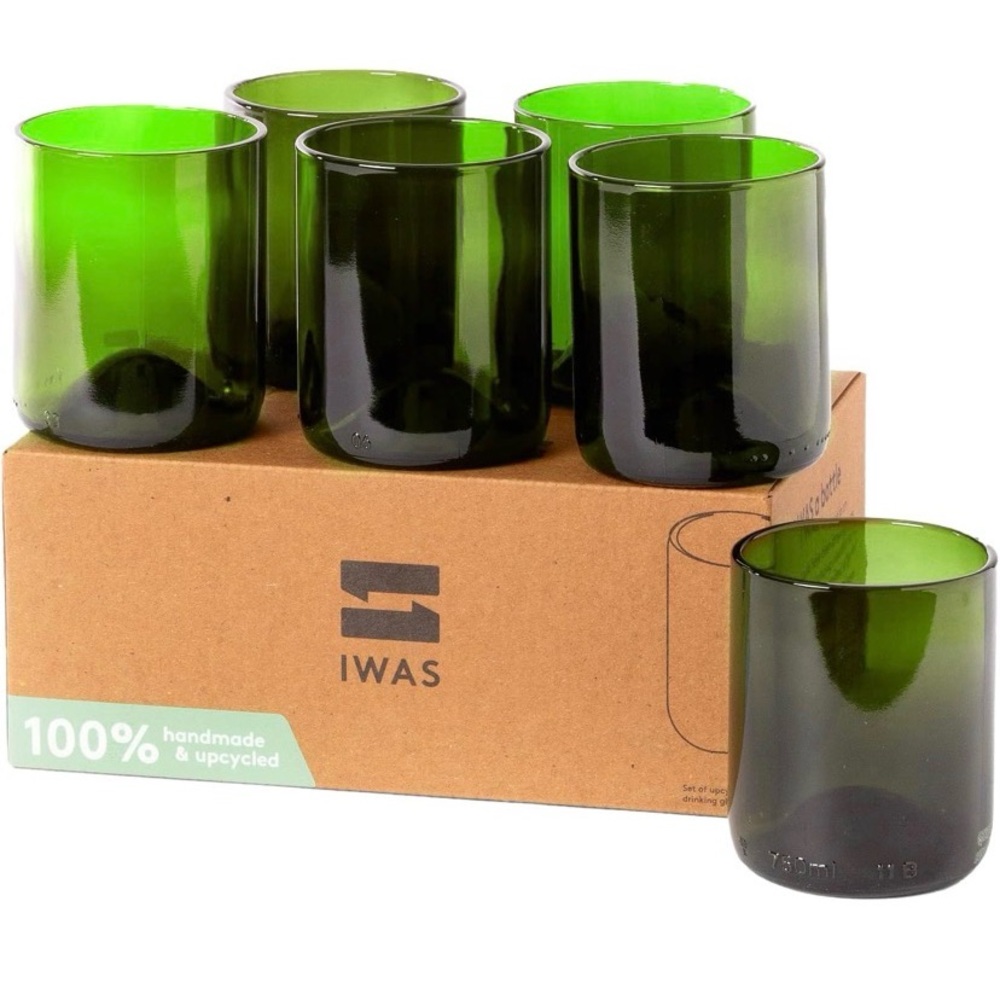 Green Glassware Set - Picture 5 of 10